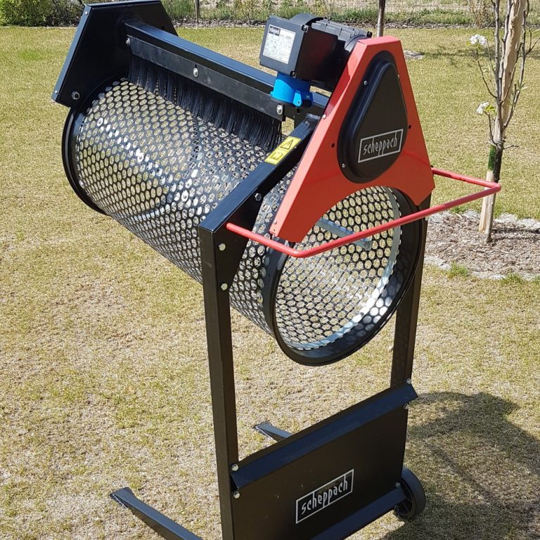 Gartenbodensieb Mit Griff – 4 Austauschbare Siebeinsätze (1, 3, 6, 9 Mm) Für Kompost, Erde & Steine – Praktisches Sieb Für Hobbygärtner